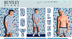 Desktop Screenshot of huntleyhomme.com